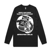 Giant Robot - longsleeve on a dark colours