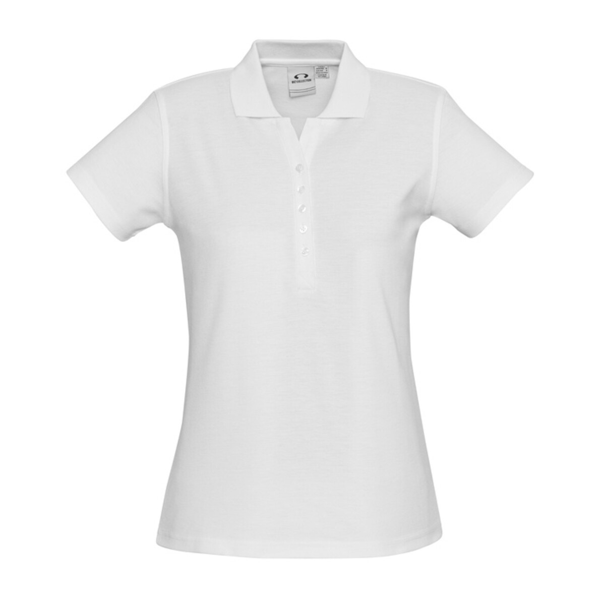 Women's Pique Knit Polo Front