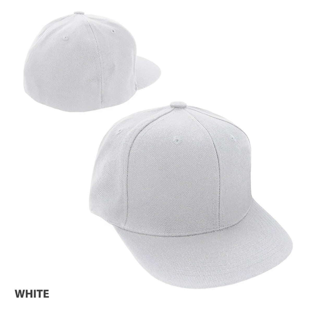 Grace Collection Flat Peak Cap Front