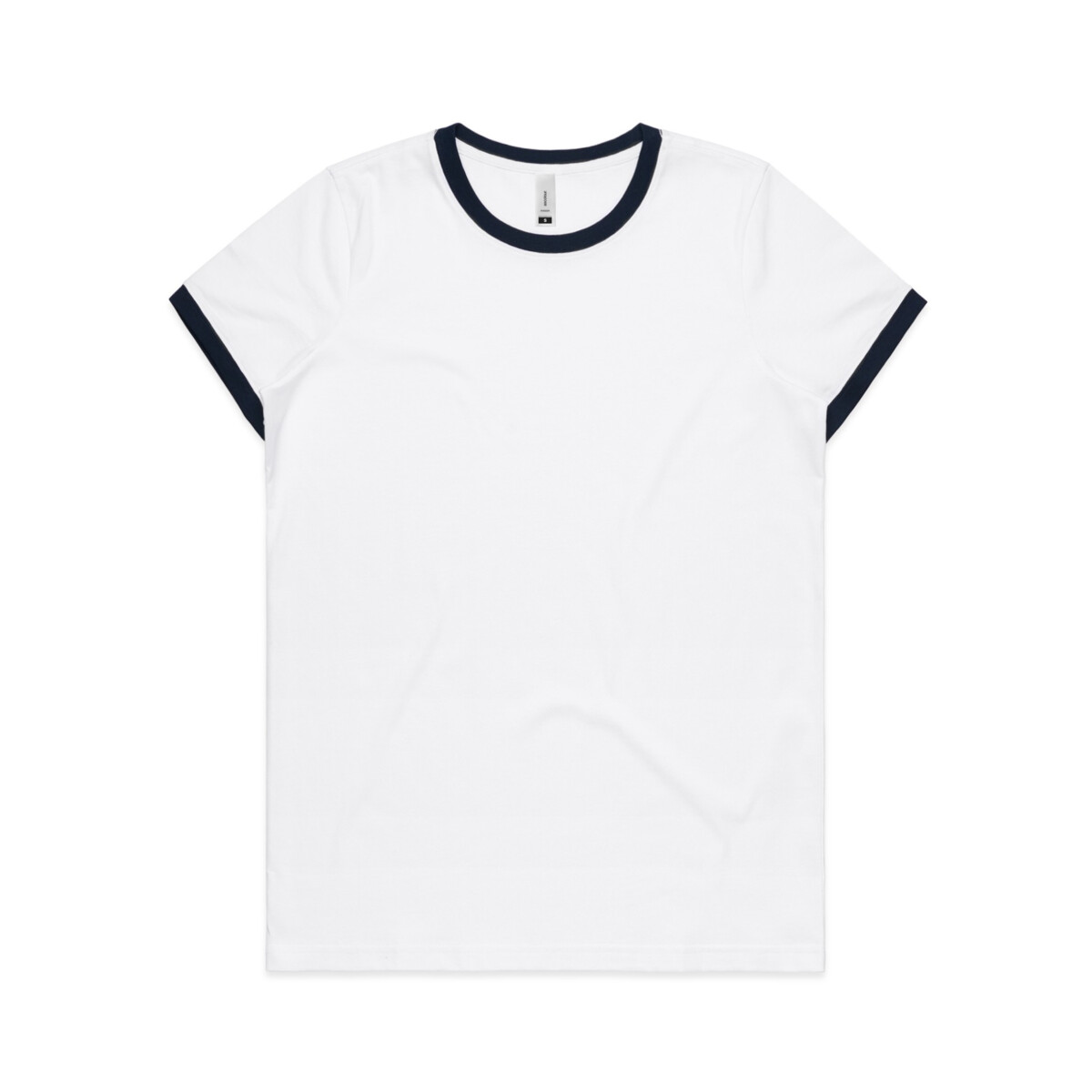 Womens AS Colour Ringer Tee 4053 Front