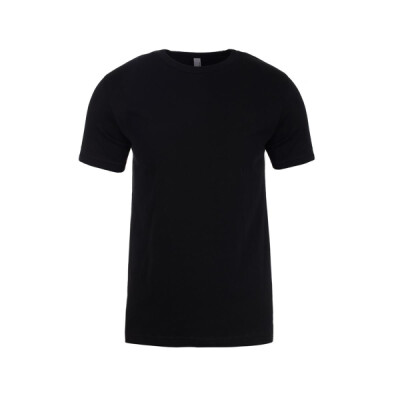 Next Level Mens Fitted Cotton T Shirt Front