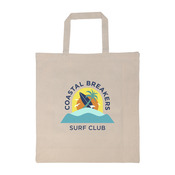 Calico Short Handle Bag